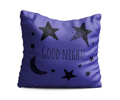 Διακοσμητικό μαξιλάρι Good Night 43x43 cm