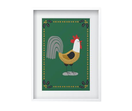 Rooster Kép 24x29 cm
