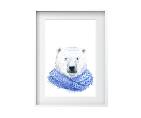 Polar Bear Kép 24x29 cm