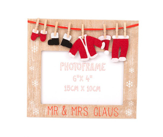 Рамка за снимка Mr & Mrs Claus