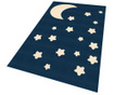 Килим Moon and Stars Dark Blue 140x200 см