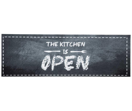 Tepih The Kitchen is Open 50x150 cm