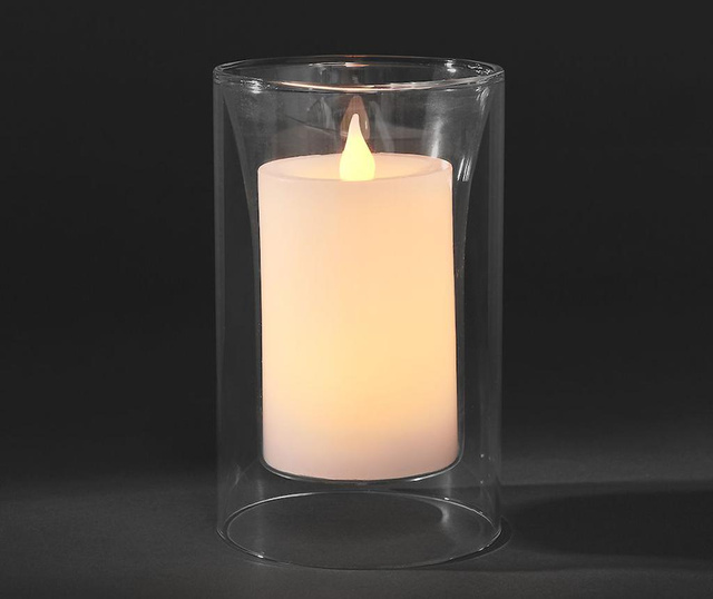 LED sveča Transparent