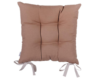 Jastuk za sjedalo Anna Cream Brown 37x37 cm