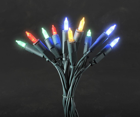 Ghirlanda luminoasa Konstsmide, Ravia Colors, plastic, 135 cm