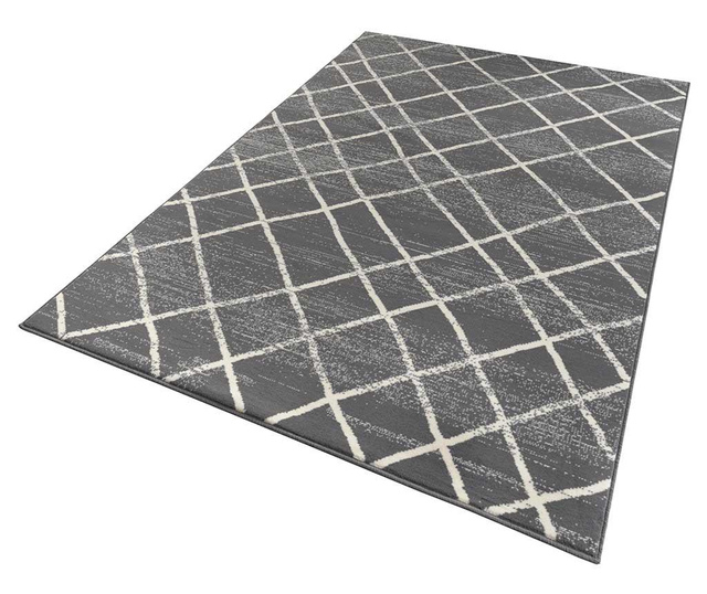 Preproga Rhombe Grey 70x140 cm