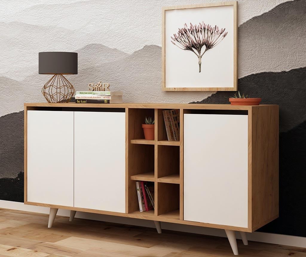 Bufet inferior Mod Design, Kathleen, PAL melaminat, 140x40x86 cm - 3