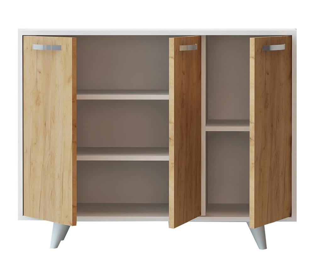 Bufet inferior Mod Design, Dorethea, PAL melaminat, 82x100x35 cm - 2