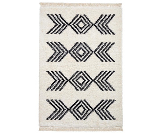 Preproga Boho Colyce Ivory and Black 160x230 cm