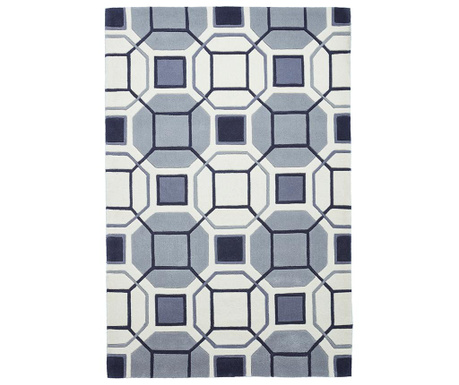 Covor Think Rugs, Hong Kong Lissa Ivory and Grey, 120x170 cm