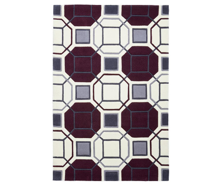 Covor Think Rugs, Hong Kong Lissa Ivory and Purple, 120x170 cm