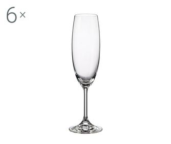 Set 6 čaša za šampanjac Bohemia Cristallin