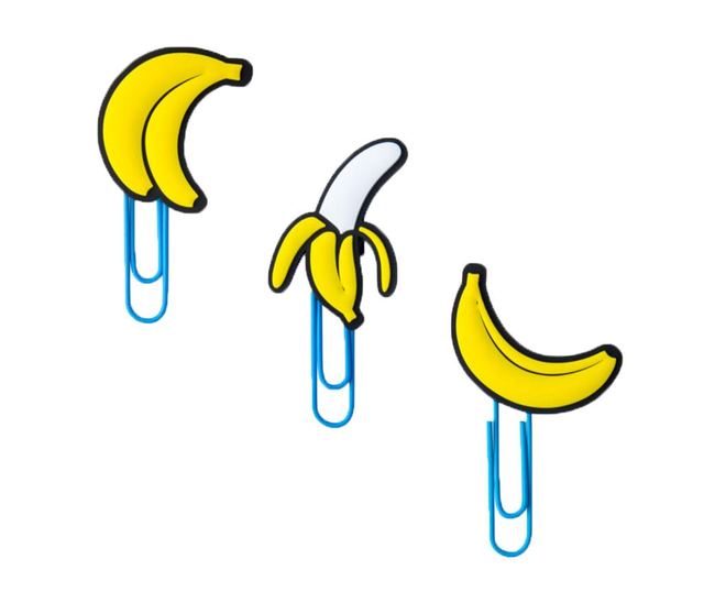 Set of 6 sponk s priseski Banana