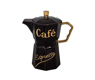 Dekorativna vaza s pokrovom Espresso