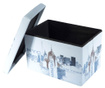 Taburet pliabil Unic Spot, New York Design, 48x32x32 cm