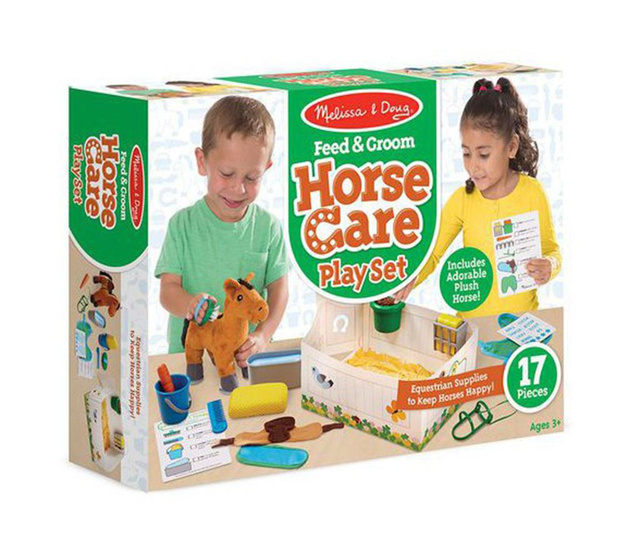 Horse Care 17 darabos Játék