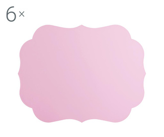 Set 2 podmetača Romantic Pink 33.5x43.5 cm