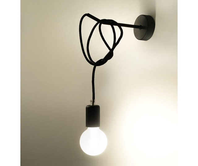 Aplica de perete Nice Lamps, Spider One, otel, 8x23x100 cm