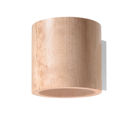 Spot Nice Lamps, Roda, lemn de mesteacan, 10x10x10 cm