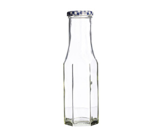 Steklenica z zamaškom Twist Hexagonal 250 ml