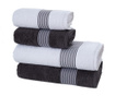 Комплект 4 кърпи за баня Dominic