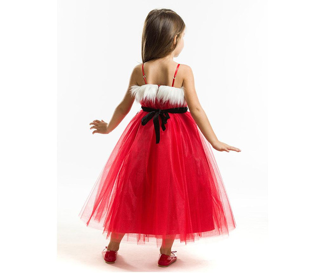 Otroška obleka brez rokavov Tulle Christmas Fairy 9 let