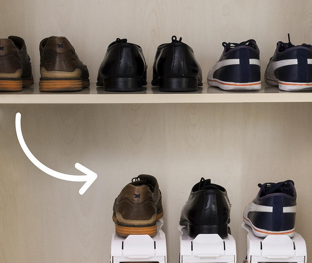 Комплект 6 поставки за обувки InnovaGoods Rack Adjustable