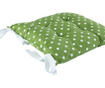 Възглавница за седалка Green Dots 41x41 см