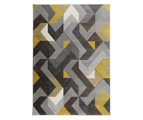 Covor Aurora Grey & Yellow 160x230 cm