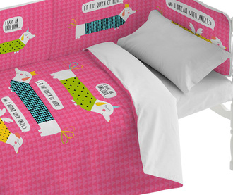 Otroška posteljnina You Are Pink Extra
