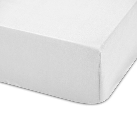 Plahta za krevetić s elastičnom gumicom Lisa Blanco 70x140 cm