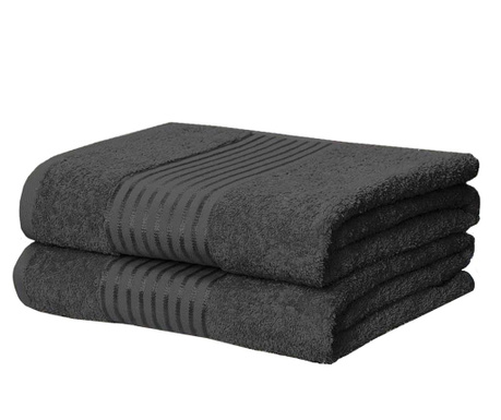 Комплект 2 кърпи за баня Windsor Grey
