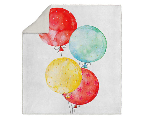 Priročna odeja Balloons 130x160 cm