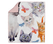 Pokrivač Friendly Cats 130x160 cm