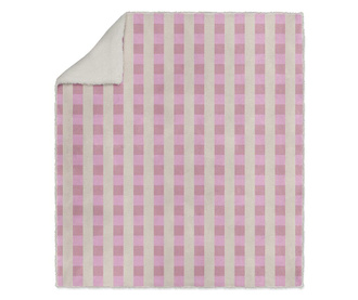 Pokrivač Pink Squares 130x160 cm