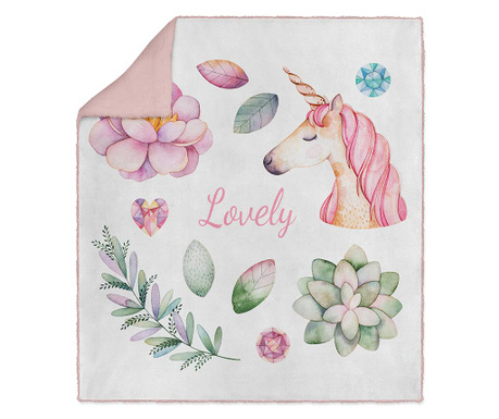 Одеяло Lovley Unicorn 130x160 см