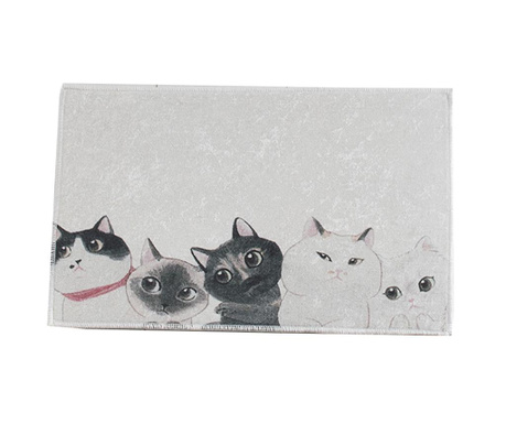 Curious Cats Fürdőszobai szőnyeg 40x60 cm