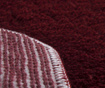 Covoras de baie Chilai Home, Plain Red, fibre acrilice antibacteriene, 60x100 cm, rosu