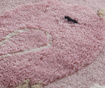 Kopalniška preproga Birdie Pink 60x100 cm