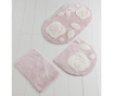 Branden Pink 3 db Fürdőszobai szőnyeg