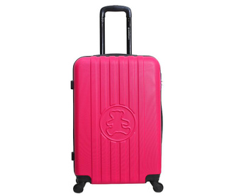 Kovček na kolesih Lulu Bear  Fuchsia 96 L