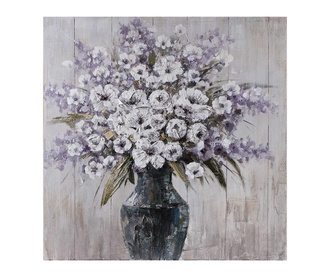 Slika Vase Of Flowers 100x100 cm