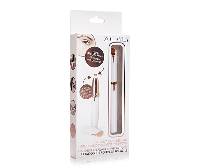 Trimer za obrve Touch Brow White