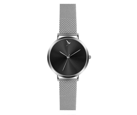 Дамски ръчен часовник Emily Westwood Dark Glam Silver
