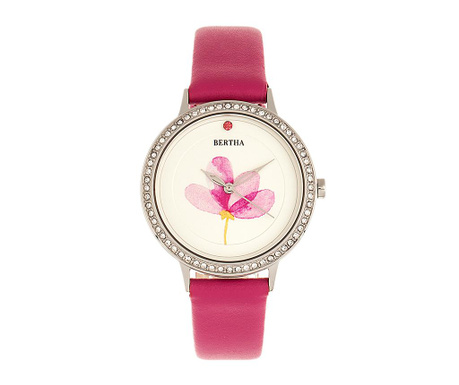 Γυναικείο ρολόι χειρός Bertha Petals Pink