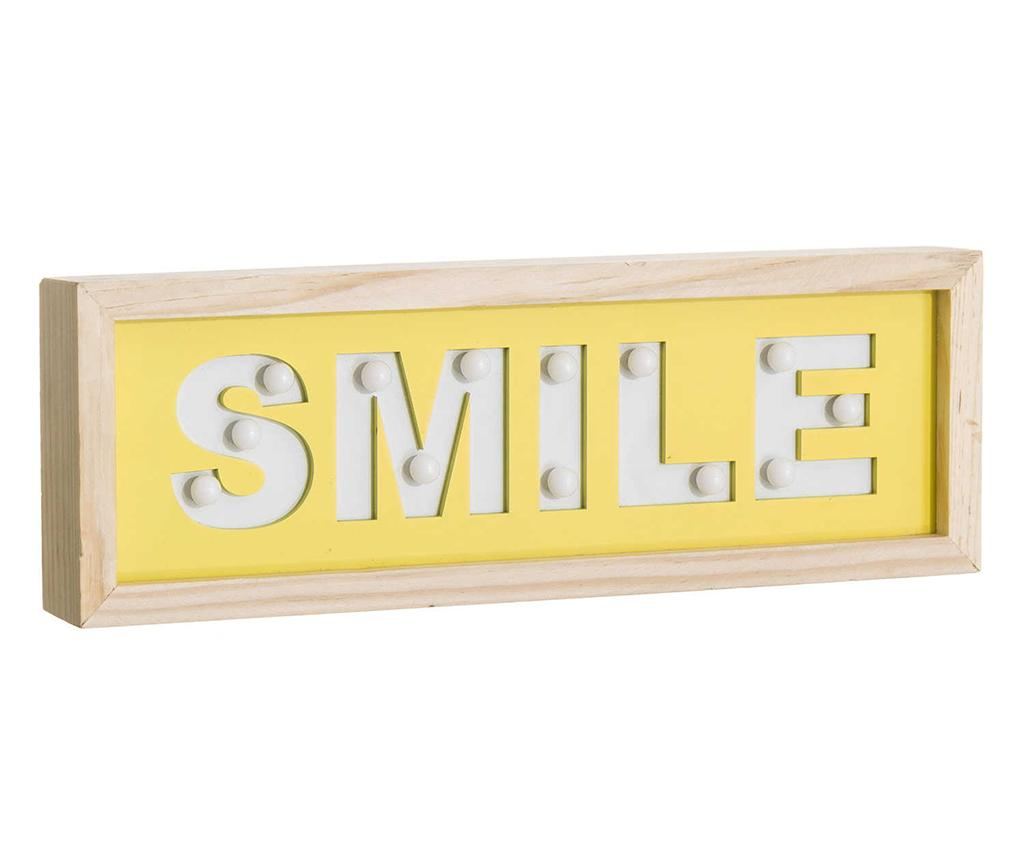 Svjetleći zidni ukras Smile - 2