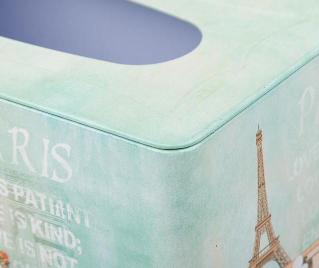 Škatla za robčke Paris Love