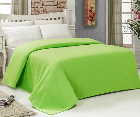 Κουβέρτα Pique Saza Green