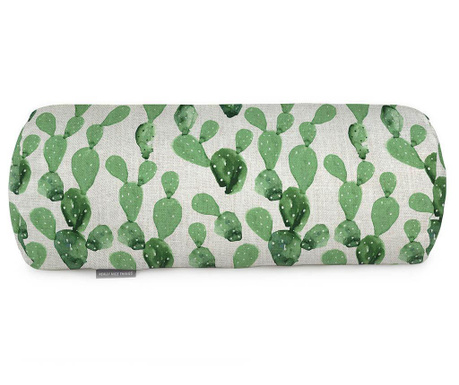 Dekorační polštář Tube Cactus 20x50 cm