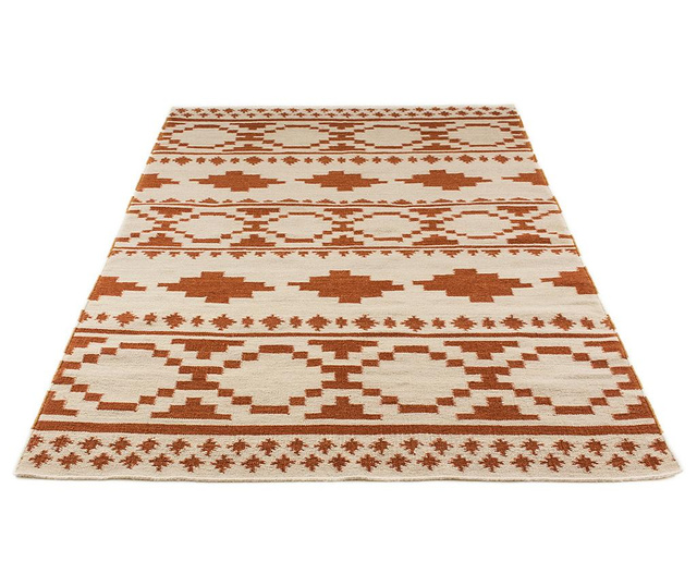 Tepih Bleecker Faur Kilim Persimon 160x230 cm